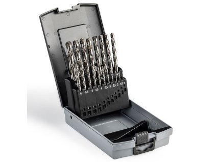 VN10010.04 | Sada vrtákov s valcovou stopkou, brúsené 1,0-10,0 mm, 19 ks po 0,5 mm