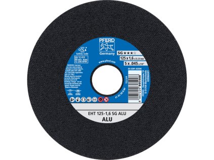 61341225 | Rezný kotúč 125 x 1,6 x 22,23 mm, SG ALU