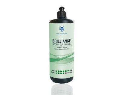6437932 | Leštiaca politúra Brilliance Medium Cut & Gloss balenie 1 l, po brúsení zrnitosťou 2500 a viac