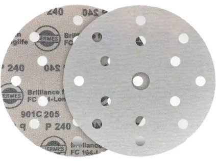 6449300 | Brúsny výsek na suchý zips Brilliance Film FC 164 Longlife, 150 mm, 15 otvorov Z320,