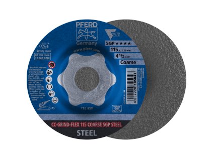 64188116 | Schleifscheibe 115 mm, CC-GRIND-FLEX SGP STEEL VICTOGRAIN