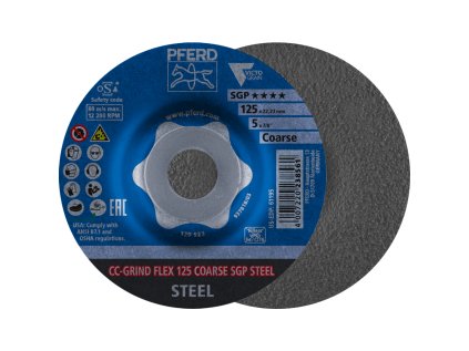 64188126 | Schleifscheibe 125 mm, CC-GRIND-FLEX SGP STEEL VICTOGRAIN
