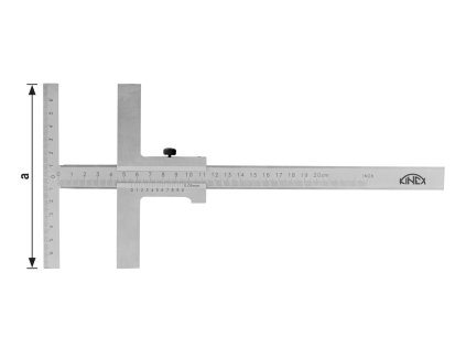6007-02-500 | Posuvné meradlo na rysovanie typ T presnosť 0,05 mm, 500/160 mm