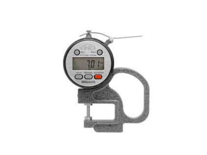 7040-05-010 | Mikrometrický hrúbkomer digitálny ABZ presnosť 0,01 mm, 0-10/30 mm
