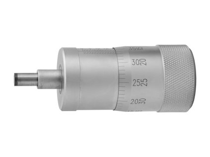 7120-02-025 | Mikrometrická hlavica NEx, DIN 863, krátke vyhotovenie, presnosť 0,01 mm, 0-25 mm