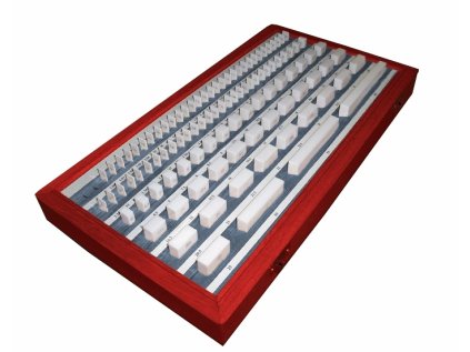 1050-13-103 | Základné Johansonové koncové keramické mierky NEx, DIN 861, trieda presnosti 1, 103 ks