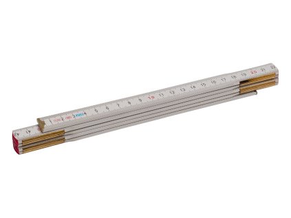 8060 | Skladací drevený meter s kovaním PROFI, ČSN 25 1135, 16 mm x 1 m