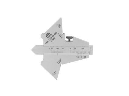 1120-02-010 | Mierka na kútové zvary NEx, PN 25 3921 50°, 60°, 115°, 120°