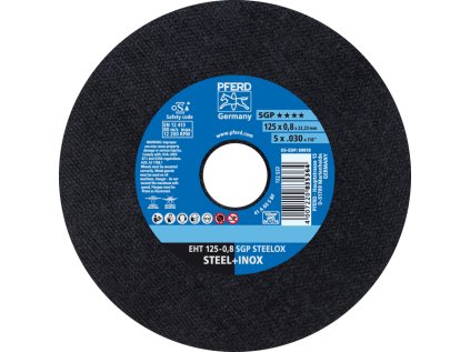 61341094 | Rezný kotúč 125 x 0,8 x 22,23 mm, SGP STEELOX