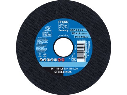 61330420 | Trennscheibe 115 x 1,6 x 22,23 mm, SGP STEELOX