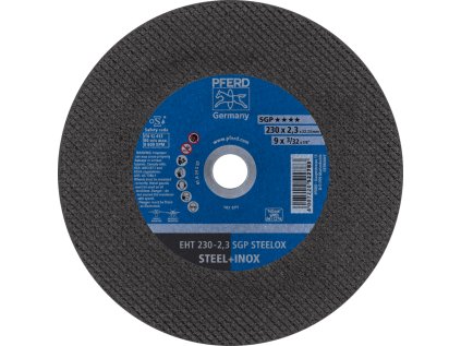 61328712 | Trennscheibe 230 x 2,3 x 22,23 mm, SGP STEELOX
