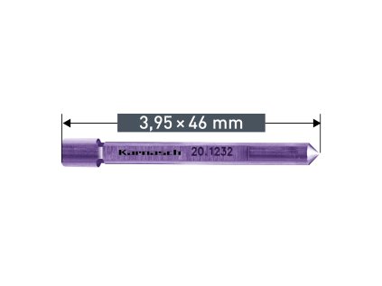 201232 | Auswerferstift für Kernbohrer 3,95x46 mm, Verpackung 2 Stck