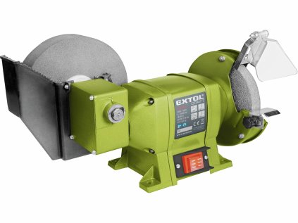 410133 | Dvojkotúčová elektrická stolová brúska na mokré brúsenie 250 W, 150 mm