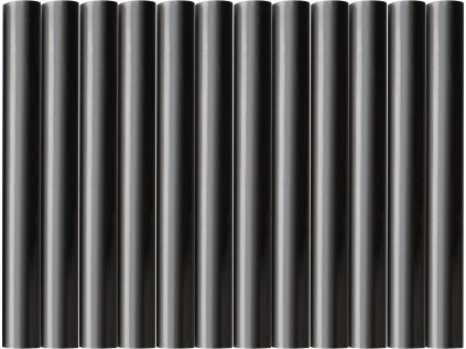 9913 | Tyčinky tavné čierne priemer 11 mm, dĺžka 100 mm - balenie 12 ks