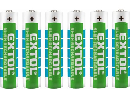 42060 | Batéria nabíjateľná NiMH, 1,2 V, typ AAA/HR03, 1000 mAh - balenie 4 ks