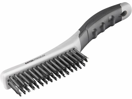 8803911 | Handbürste, Kunststoffgriff, 4-reihig, gerader Stahldraht 0,35