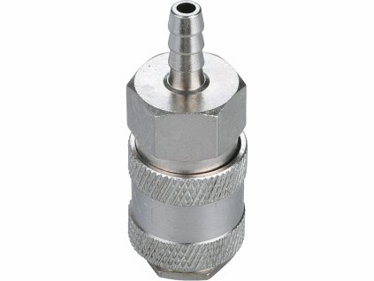 8865117 | Rýchlospojka vzduchová zásuvka pre hadicu mosadzná, poniklovaná, 1/4"