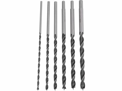 1156 | Holzbohrer, Spirale 6–14 mm, Länge 300 mm – 6er-Set