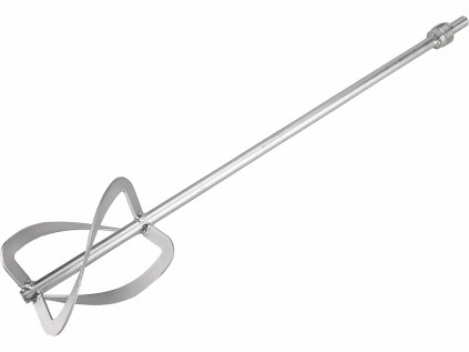 8890610B | Metla miešacia pozinkovaná M14, plochý drôt, 120 mm, dĺžka 600 mm, pravá