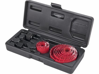 8801606 | Holzlochsägen-Set mit gehärteten Zähnen, 19–76 mm, Bohrtiefe 25 mm, 15-teilig