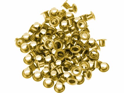 10261 | Prechodové oká pre 10260 4x8x4 mm, zlaté - balenie 100 ks