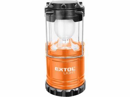 43115 | Svietidlo kempingové, teleskopické 8xLED, 40 lm, 3x1,5V AA, dosvit 20 m, 0,224 kg