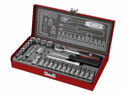 4700003 | Sada nástrčných kľúčov 1/4", 4-14 mm - 31-dielna