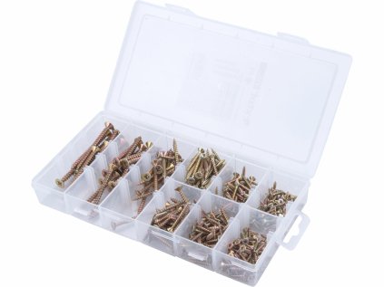 1440 | Sada skrutiek do dreva v krabičke 310 ks