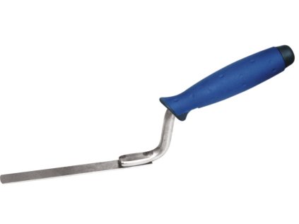 306310 | Lyžica škárovacia oceľová 10 mm, plastová pogumovaná rukoväť