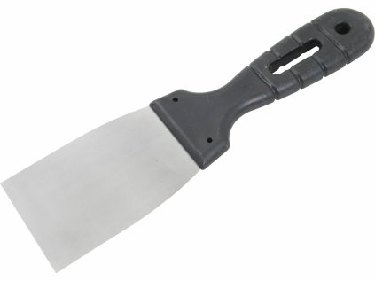 700502 | Špachtľa nerezová, plastová rukoväť 60 mm, hrúbka 0,5 mm