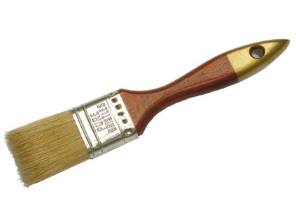 58015 | Štetec plochý, drevená rukoväť, organický vlas šírka 38 mm