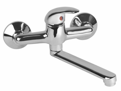 65007 | Vodovodná batéria nástenná umývadlová, drezová rozostup 150 mm