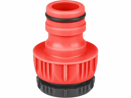 8876518 | Rýchlospojka na záhradný ventil plastová 1", adaptér na 3/4'' vnútorný závit