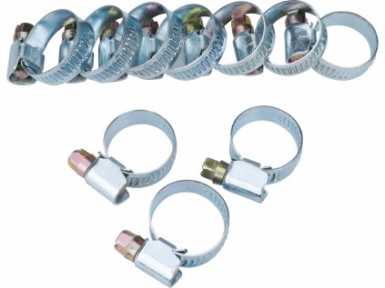 70502 | Spona hadicová nerezová 12 - 22 mm - balenie 10 ks