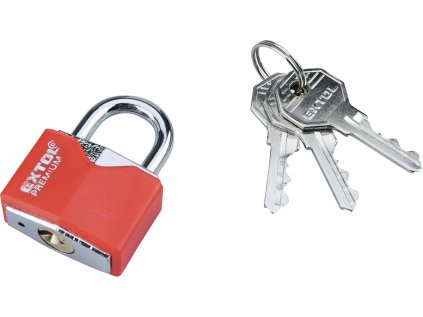 8857463 | Zámok visiaci oceľový 30 mm, 3 kľúče