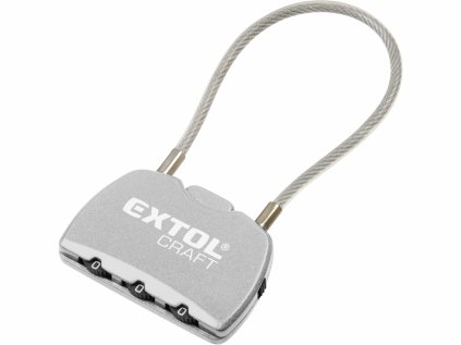 78115 | Zámok visiaci, kódovací, na batožinu dĺžka lanka 150 mm, priemer lanka 3 mm