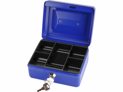 99011 | Pokladnička prenosná oceľová 200 x 160 x 90 mm, 2 kľúče