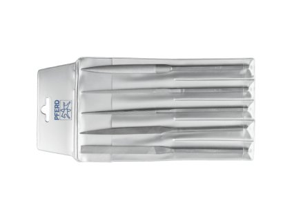 12732003 |  Präzisions-Handy-Feilenset 5-tlg. in Kunststofftasche 215 mm Schweizer Hieb 1, mittel