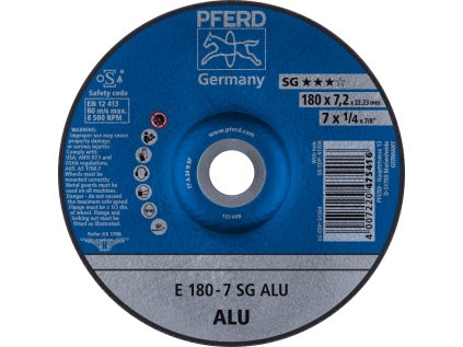 62217622 | Schleifscheibe SG ALU 180 x 7,2 x 22,23 mm