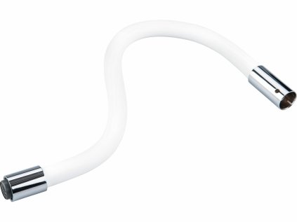81122A | Rameno horné, flexibilné 550 mm s perlátorom farba biela