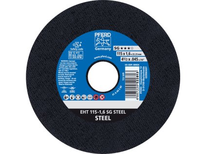 61330122 | Rezný kotúč 115 x 1,6 x 22,23 mm, SG STEEL