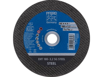 61326222 | Rezný kotúč 180 x 3,2 x 22,23 mm, SG STEEL