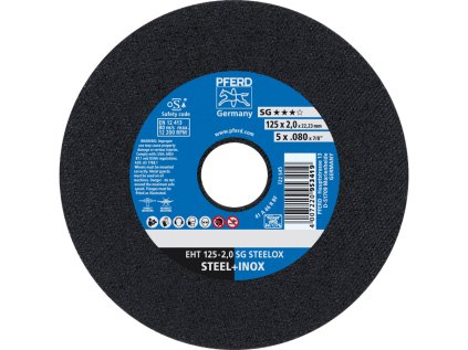 61320120 | Trennscheibe 125 x 2,0 x 22,23 mm, SG STEELOX