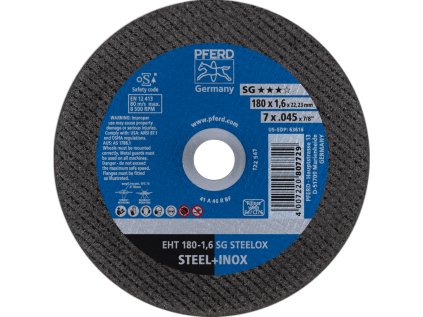 61326410 | Trennscheibe 180 x 1,6 x 22,23 mm, SG STEELOX