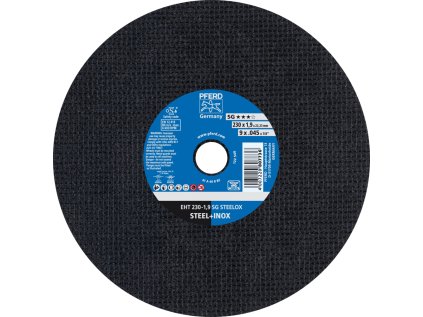 61328430 | Rezný kotúč 230 x 1,9 x 22,23 mm, SG STEELOX