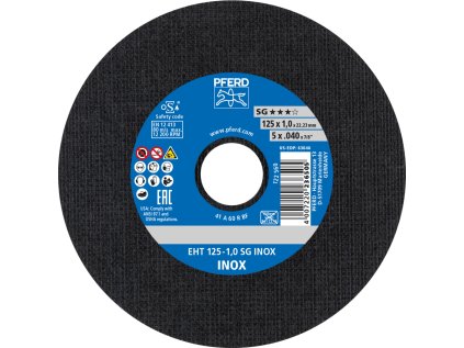 61341116 |Trennscheibe 125 x 1,0 x 22,23 mm, SG INOX