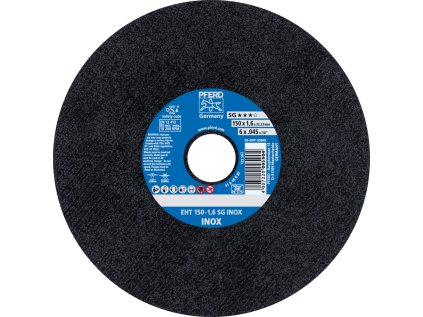 61342124 | Rezný kotúč 150 x 1,6 x 22,23 mm, SG INOX