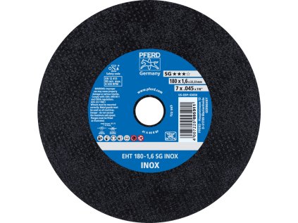 61326124 |Trennscheibe 180 x 1,6 x 22,23 mm, SG INOX