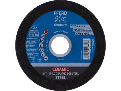 61301510 | Trennscheibe 115 x 1,0 x 22,23 mm, CERAMIC SGP STEEL