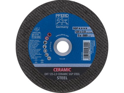 61312520 | Trennscheibe 125 x 2,0 x 22,23 mm, CERAMIC SGP STEEL